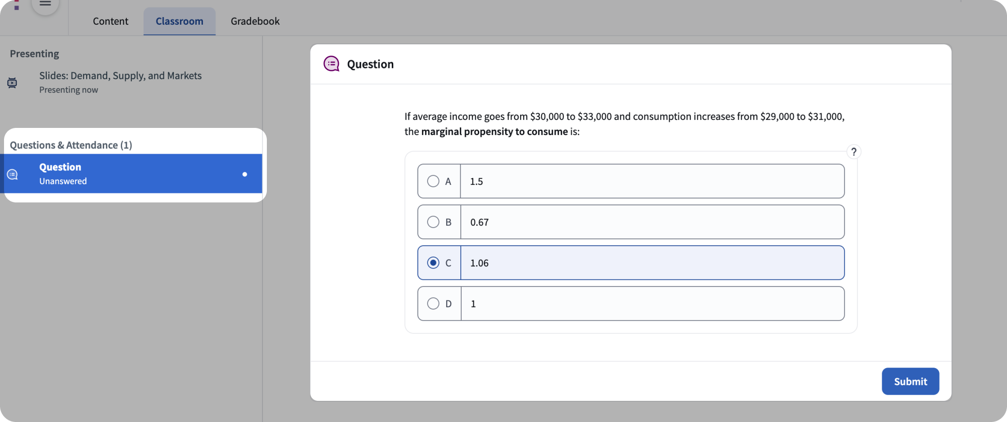 Top Hat Question Builder