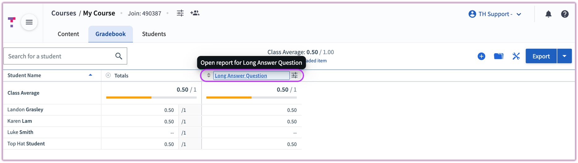 Educator: Long Answer Questions