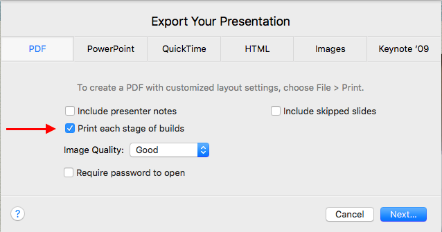 Educator: Can I upload my Keynote presentations?