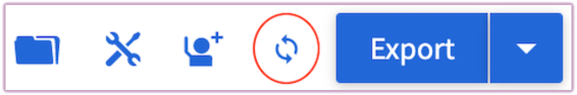 [Gradebook header highlighting the LMS Sync button]