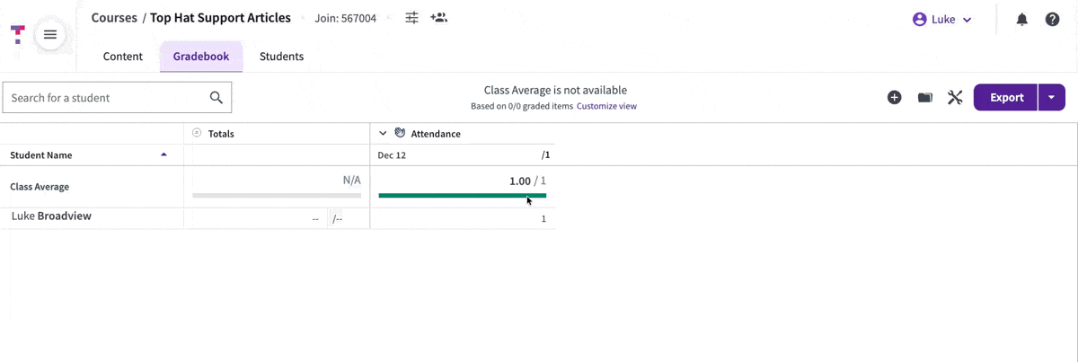 [Menu for manually adding a new attendance record with custom date and time fields]